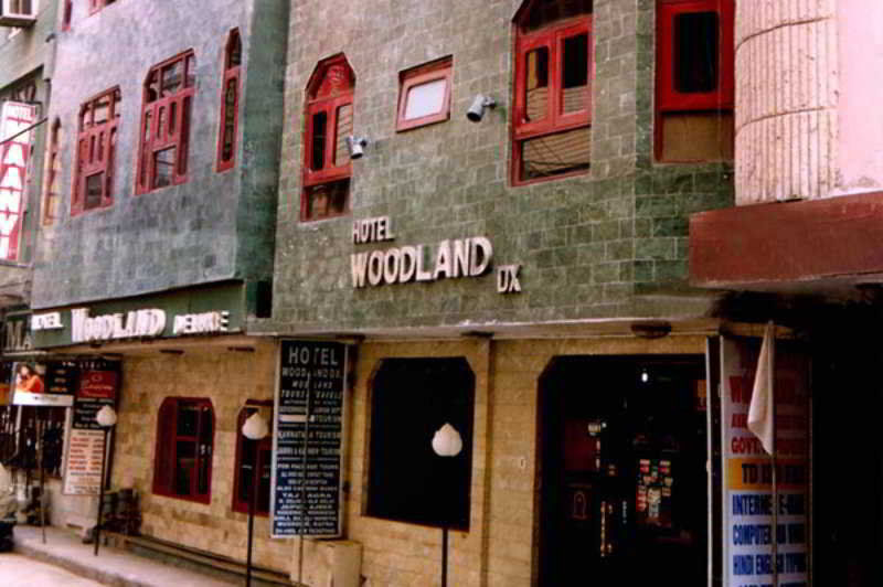 Hotel Woodland Deluxe New Delhi Exteriör bild