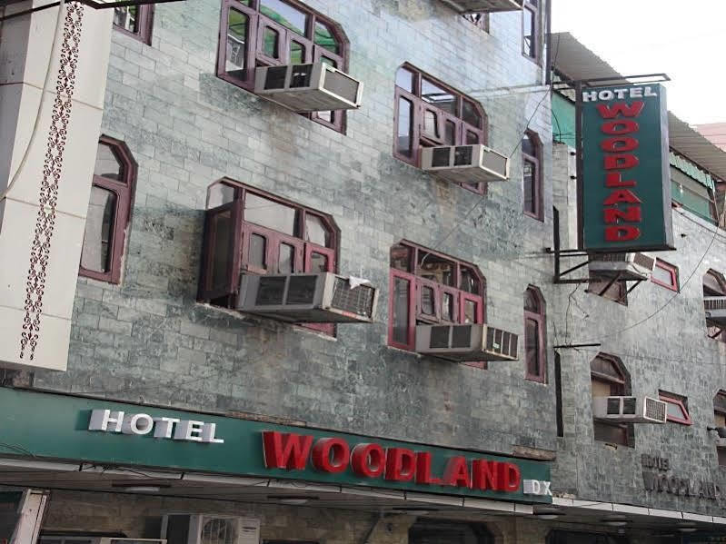 Hotel Woodland Deluxe New Delhi Exteriör bild